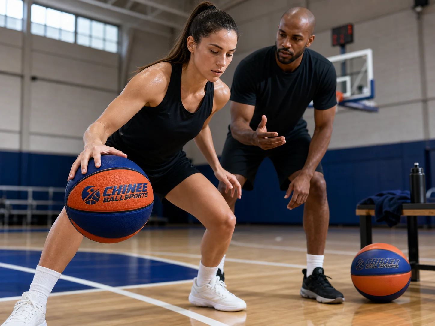 Basketball Programs using Chinee branded sports balls