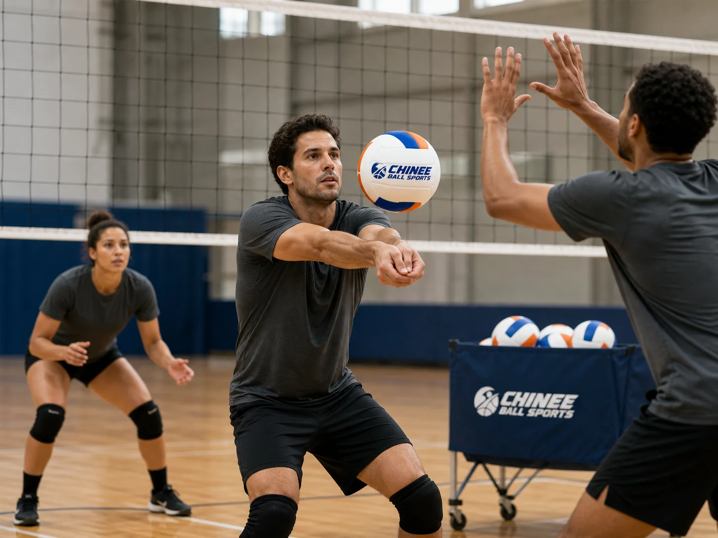Volleyball Programs using Chinee branded sports balls