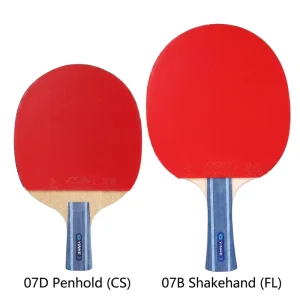 07B 7 Star Table Tennis Racket 7 Ply Pure Wood Offensive Ping Pong Fast Attack and Loop for Intermediate Advanced