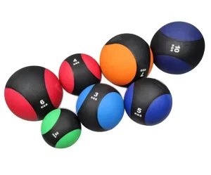 1-10kg New Design Training Rubber Eco Friendly Core Gym Workout Exercise Strength Fitness Custom Logo Color Medicine Ball