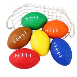 1 Pc Foam Rugby Balls For Children Game Ball American Football Child Toys Footballs Anti Stress Rugby Soccer Squeeze Ball