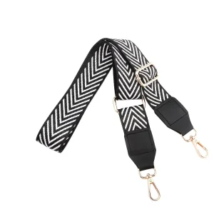 1.5inch Adjustable Shoulder Nylon Strap With Snap Hook Slider for Shoulder Messenger Cross body Bag Purse