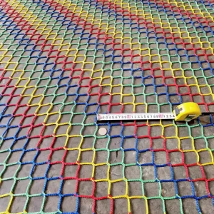 100% Nylon Sports Court Equipment Football and Basketball Field Barrier Net Ball Stop Netting for Sports Fields