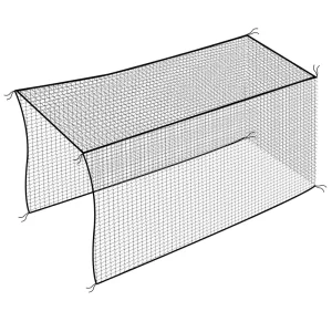 10ftx10ftx20ft Pitching Practice Batting Cage for Baseball and Softball
