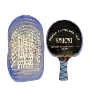 10pcs Ping Pong Rubber Protective Film Non Sticky Transparent Film Cover Table Tennis Racket Paddle Bat Blade