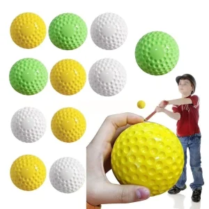 12-Inch Hard Training PU Golf Spherical Softball Factory Baseball and Softball Balls