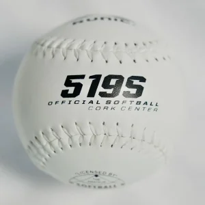 12 Inch Training Baseball Softball PVC Leather Grade Cork Core White Flat Seams Construction Handmade Xuanyi Brand