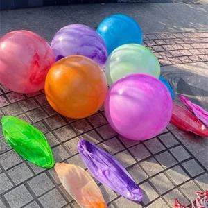 12 Inches Inflatable Bouncing Toy Ball for Indoor Outdoor Game