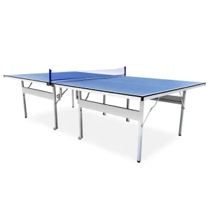 12mm MDF Indoor Folding Moving Pingpong Table Tennis Table With Wheel