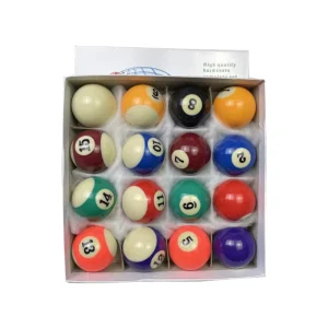 16pcs Billiard Pool Balls Model WS-6723456691480 Tournament 50.8mm Resin Snooker & Billiard Set