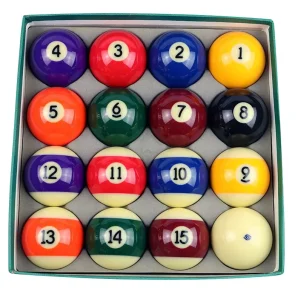 16pcs/box Billiard Pool Ball Set 57mm Size Phenolic Resin 4A Pool Ball Sets