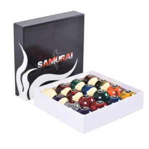 2 1 4″ Marble Design Billiard Balls Set