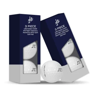2 3 4 Layers White Urethane Custom Tournament Golf Balls High Speed Long Distance Custom Box Packaging