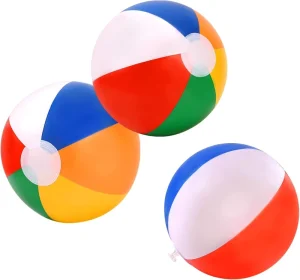2″ Beach Balls Bulk Inflatable Swimming Pool Toys for Kids Birthday Party Supplies Favors Luau Decorations