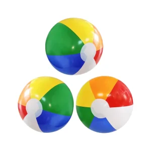 2 Pack of 5 Inch PVC Made Dodge Balls for Sports Outdoor Play Exercise Yoga