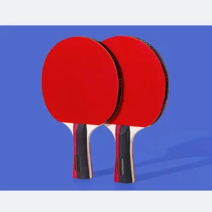 2 Premium Rackets and 3 Table Tennis Balls Soft Sponge Rubber Ping Pong Paddle Table Tennis Rackets Set