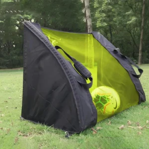 2-in-1 Pop up Soccer Goal with 420D Oxford Carry Bag Black for Training & Sports