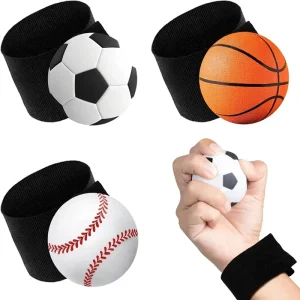 2.25 Inch Sports Wrist Balls Muscle Relax Durable Foam Rebound Balls Basketball Baseball Soccer Ball
