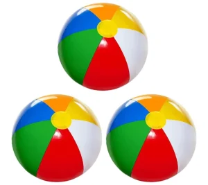 20″ Inflatable Beach Balls for Kids Beach Toys for Kids & Toddlers Pool Games Summer Outdoor Toy