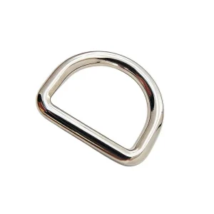 20MM Zinc Alloy D Ring Chain Link Buckles Multi Purpose Metal Accessories for Luggage & Strap