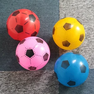 20cm New Design Inflatable Soccer Ball PVC Beach Ball for Kids Plastic Football for Children for Kidgarden