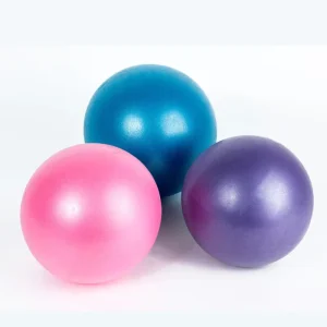 20cm PVC Durable Antiburst Non Slip Small Mini Pilates Exercise Fitness Ball Plug Custom Logo Yoga Ball