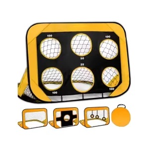 210D Oxford Cloth Foldable Portable Practice Goal Easy Carry Outdoor Sports Equipment for Play Court Equipment