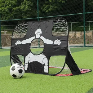 210D Oxford Cloth Portable Folding Soccer Goal for Children Training Equipment with Football Net