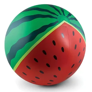 24 Inch Custom Logo Beach Ball with 0.18mm 7P PVC Material and Silk Printing for Party