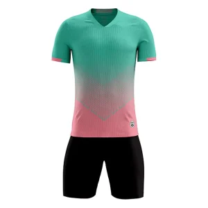 25 26 Football Jersey Custom Shirts Short Sleeve Set Men Athletic Tracksuit 100% Cotton Sports Quick Dry