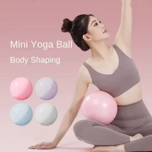 25cm PVC Fitness Ball for Yoga Pilates & Gymnastics Explosion Proof & Soft Custom Logo Plastic Balance Equipment