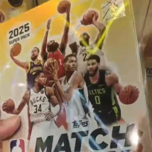 26 Topps Match Attax NBA Super Pack Edition Sealed Box 9 Cards * 10 Packs