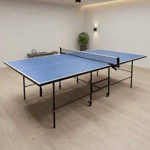 2740mm Classic Folding Indoor Table Tennis Table Custom Portable Foldable Table MDF Metal Construction 12mm Play Board