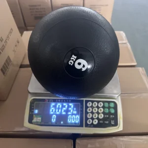 2KG-70KG Classic Pattern PVC Medicine Ball Weighted Slam Ball for Gym Fitness Exercises Workout and Strength Training