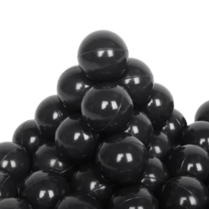 3″ Black Ball Pit Pool Ocean Balls Toys Foam Toys Baby Stress Black Pit Ball