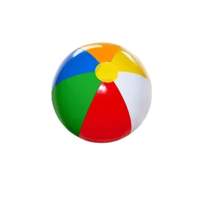 3 Pack 20″ PVC Inflatable Beach Balls Classic Rainbow Color for Kids Pool Games and Toys for Beach and Pool Settings