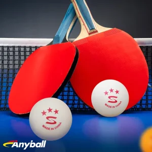 3 Star High Quality ABS Table Tennis Balls 40mm Diameter Eco Friendly Widely Used Top for Table Tennis Anyball Pingpong