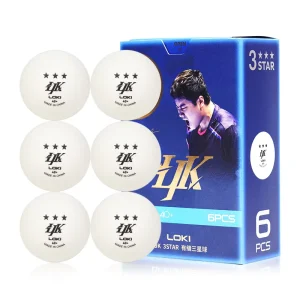 LJK Series Table Tennis More Rounded 40+mm Advanced 6Pcs Pack 3 Star Pingpong Ball