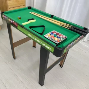 30 Inch 3 in 1 Combo Indoor Sports Games Table Air Hockey Pool Billiards and Tennis for Kids and Family Plastic Pocket Material