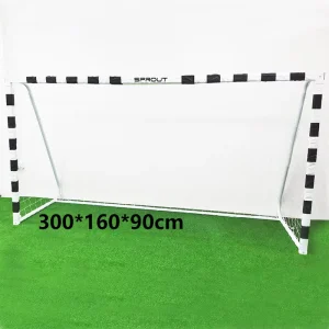300*160*90 Steel Full Size Football Net Portable Soccer Goal