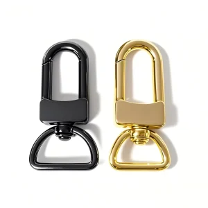 316 Stainless Steel Luggage Buckle Polished Vacuum Plating 18K Gold Ultra light Antibacterial Snap Hook Bag Strap Accessories