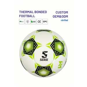 32 Piece Thermal Bonded Size 5 Soccer Ball Diamond PU Material Durable Long lasting for Indoor Outdoor Training