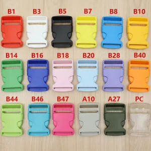 32mm Colored Plastic Side Release Buckle Used for Dog Leash