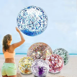 36 Inch PVC Inflatable Beach Ball Colorful Promotional Sports Toy Unisex All Ages for Beach