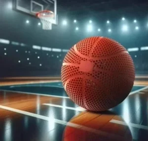 3D Printing High Elastic Hollow Anti strike Basketball Adult Student Sports Airless Basketball
