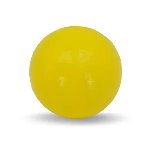4 Inch Yellow PU Foam Balls Kid Friendly Outdoor Pools Toy Balls Dodgeball