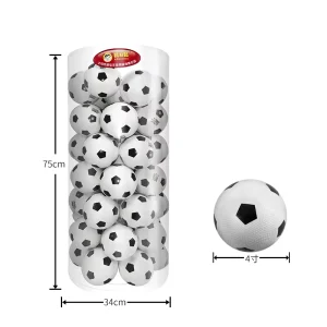 4 Inches PVC Toy Ball Full Printed Toy Football Bouncing Inflatable Toys