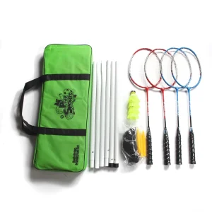 4 Player Sport Badminton Racket Tennis Set With Nets Shuttlecock for Training DECOQ