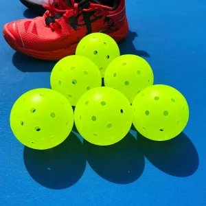 40 Hole Pickle Ball Set Outdoor USAPA Certified TPE Material