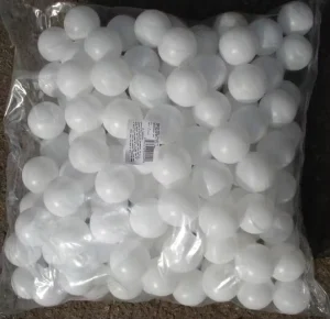 40mm Customize PMS Color Plastic Glossy Mini Ping Pong Ball Table Tennis Beer Pong Balls Toy Ping Pong Ball